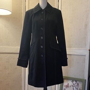 Anne Klein Black Trench Coat